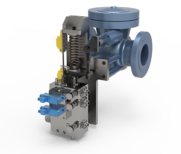 Professional valves for steam lines